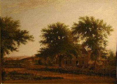 Samuel Lancaster Gerry A Rural Homestead near Boston France oil painting art